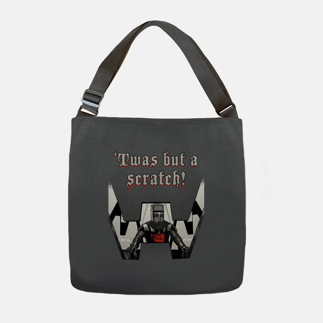 Twas But A Scratch-None-Adjustable Tote-Bag-Tronyx79