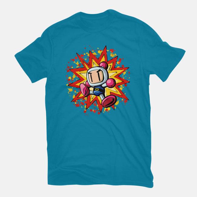 Bomb Hero-Womens-Fitted-Tee-nickzzarto