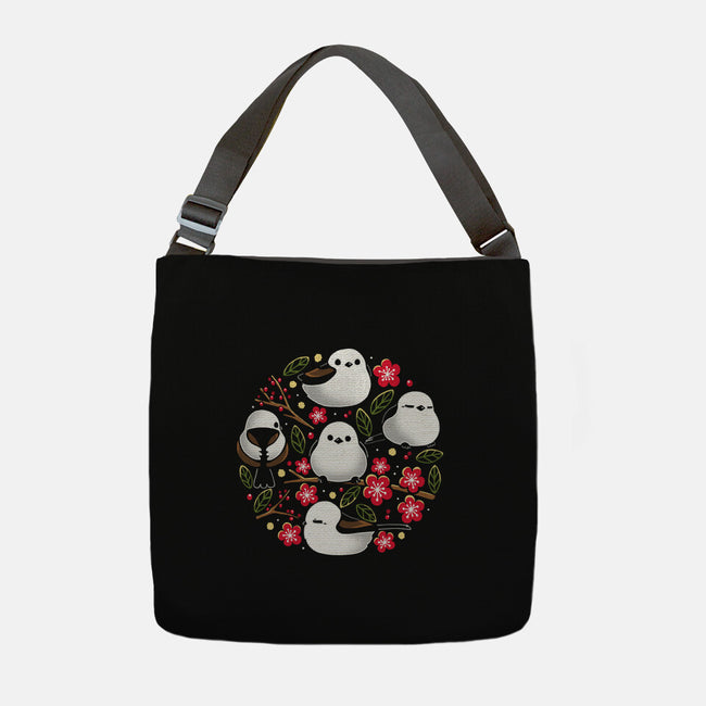 Japan Bird-None-Adjustable Tote-Bag-Vallina84