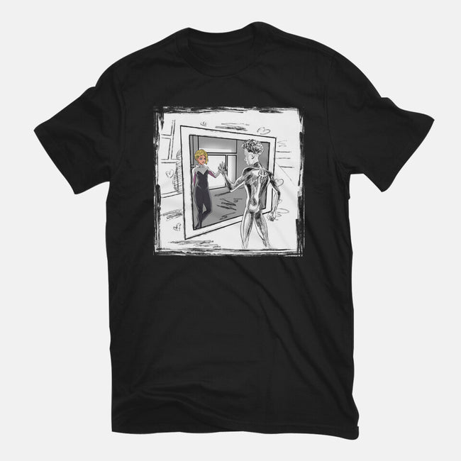 Take On Me Gwen-Womens-Fitted-Tee-zascanauta