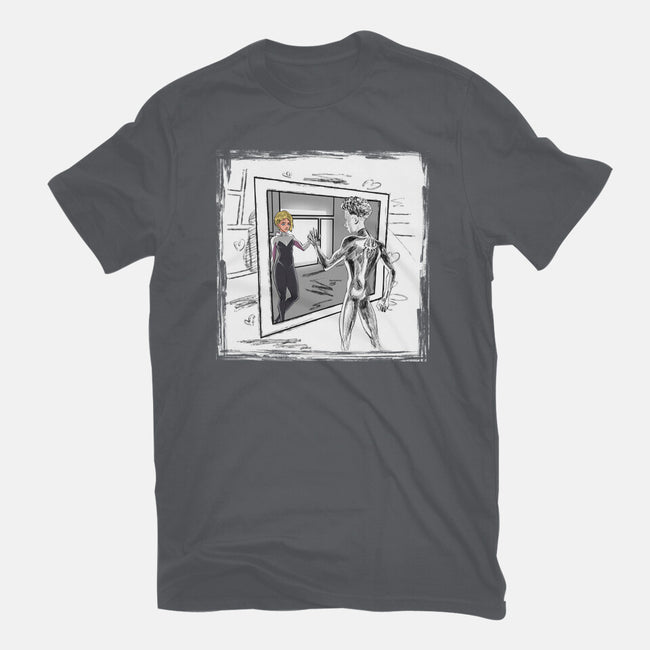 Take On Me Gwen-Womens-Fitted-Tee-zascanauta