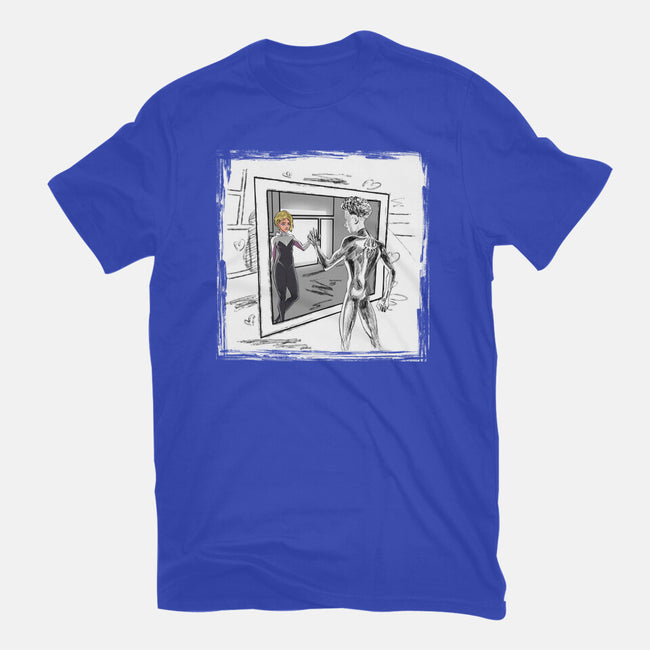 Take On Me Gwen-Womens-Fitted-Tee-zascanauta