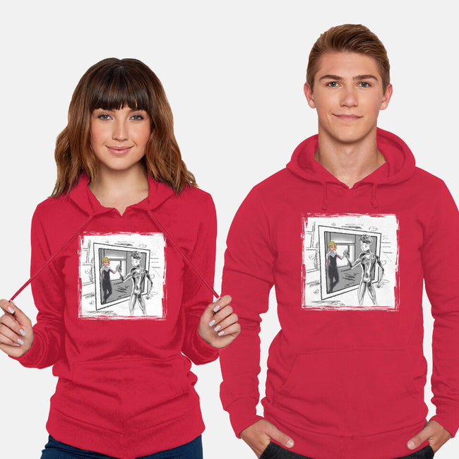 Take On Me Gwen-Unisex-Pullover-Sweatshirt-zascanauta