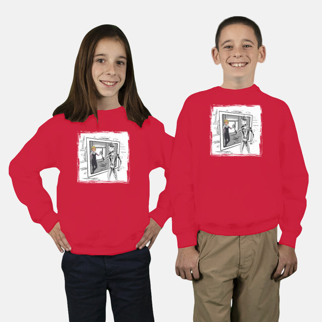 Take On Me Gwen-Youth-Crew Neck-Sweatshirt-zascanauta