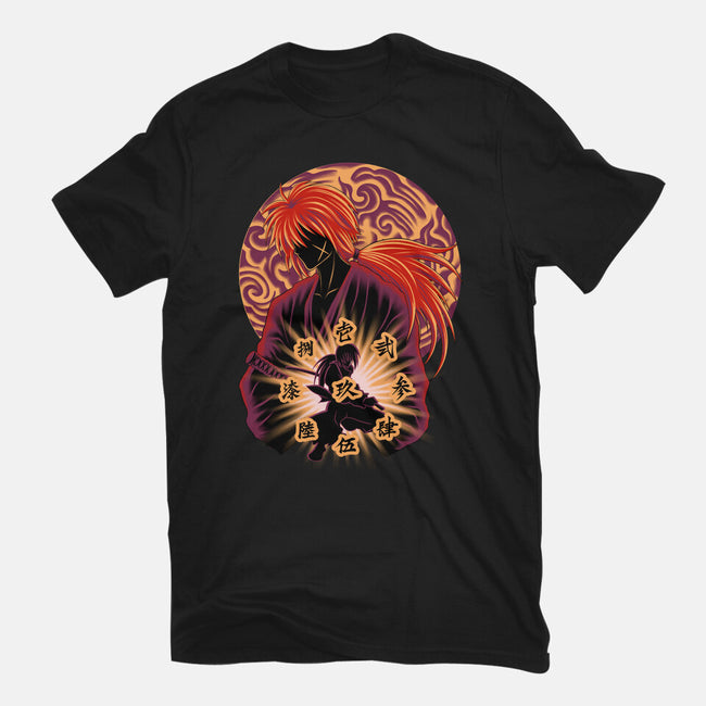 Flying Heaven Sword-Womens-Fitted-Tee-rmatix