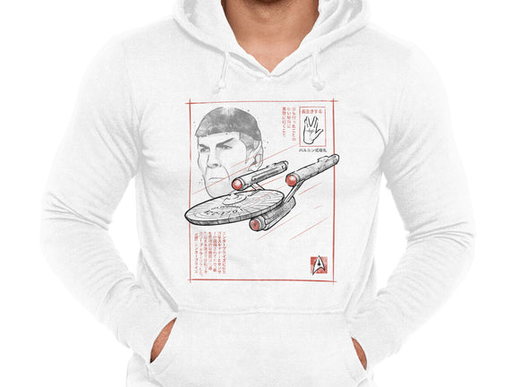 USS Enterprise Sumi-e