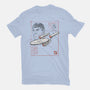 USS Enterprise Sumi-e-Womens-Fitted-Tee-Astrobot Invention