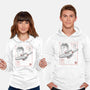 USS Enterprise Sumi-e-Unisex-Pullover-Sweatshirt-Astrobot Invention