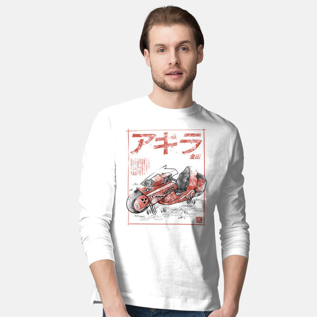 K-1988 Sumi-e-Mens-Long Sleeved-Tee-Astrobot Invention
