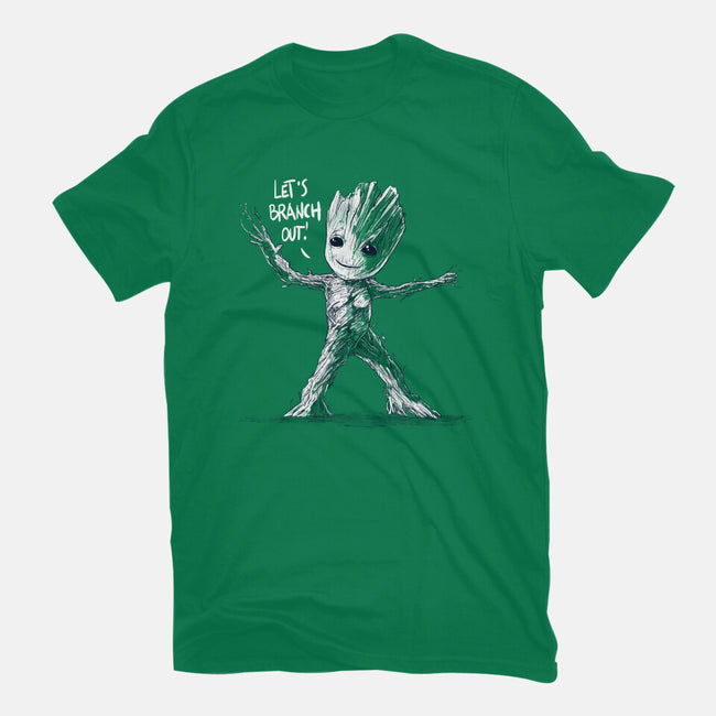 Let's Branch Out-Mens-Premium-Tee-kharmazero