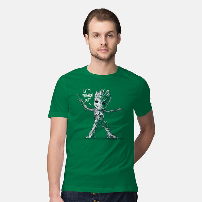Let's Branch Out-Mens-Premium-Tee-kharmazero
