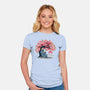 Cookie Blossom-Womens-Fitted-Tee-erion_designs