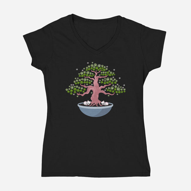 Pawnsai-Womens-V-Neck-Tee-erion_designs