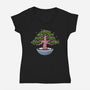 Pawnsai-Womens-V-Neck-Tee-erion_designs