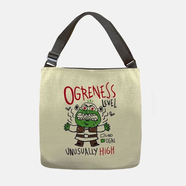 Ogreness Level-None-Adjustable Tote-Bag-demonigote