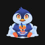 Bubble Tea Penguin-Unisex-Basic-Tee-FunkVampire