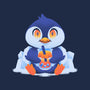 Bubble Tea Penguin-Womens-Fitted-Tee-FunkVampire