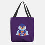 Bubble Tea Penguin-None-Basic Tote-Bag-FunkVampire