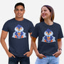 Bubble Tea Penguin-Unisex-Basic-Tee-FunkVampire