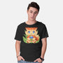 Bubble Tea Fox-Mens-Basic-Tee-FunkVampire