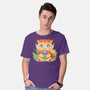 Bubble Tea Fox-Mens-Basic-Tee-FunkVampire