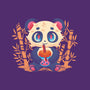 Bubble Tea Panda-Womens-Fitted-Tee-FunkVampire