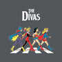 The Divas-Womens-V-Neck-Tee-P1yu5h