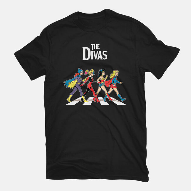 The Divas-Womens-Fitted-Tee-P1yu5h