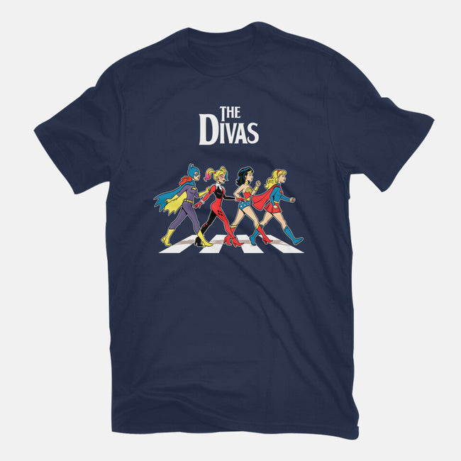 The Divas-Womens-Fitted-Tee-P1yu5h