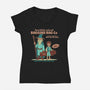 Baggins Bag Co-Womens-V-Neck-Tee-P1yu5h