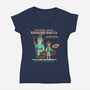 Baggins Bag Co-Womens-V-Neck-Tee-P1yu5h