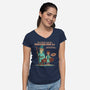 Baggins Bag Co-Womens-V-Neck-Tee-P1yu5h