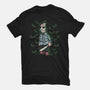 Lurking In The Camp-Womens-Fitted-Tee-momma_gorilla