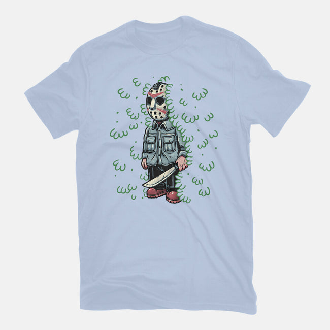 Lurking In The Camp-Womens-Fitted-Tee-momma_gorilla