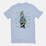 Lurking In The Camp-Womens-Fitted-Tee-momma_gorilla