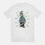 Lurking In The Camp-Womens-Fitted-Tee-momma_gorilla