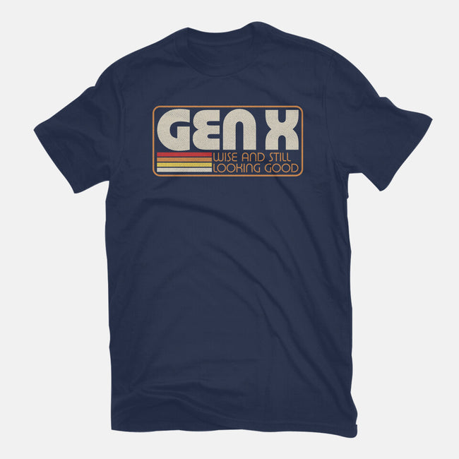 Gen X Vintage Quote-Womens-Basic-Tee-Studio Mootant