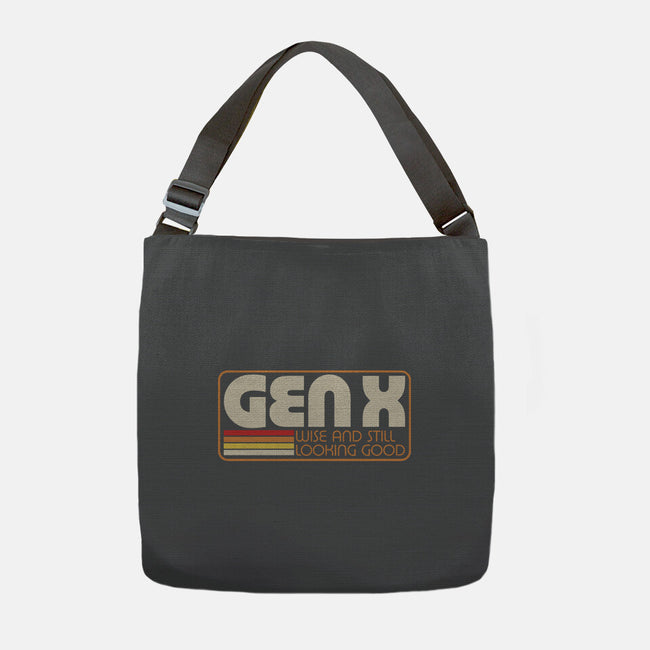 Gen X Vintage Quote-None-Adjustable Tote-Bag-Studio Mootant
