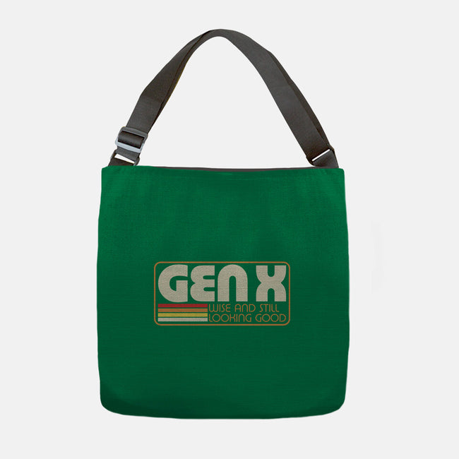 Gen X Vintage Quote-None-Adjustable Tote-Bag-Studio Mootant