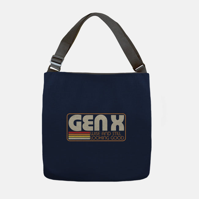 Gen X Vintage Quote-None-Adjustable Tote-Bag-Studio Mootant
