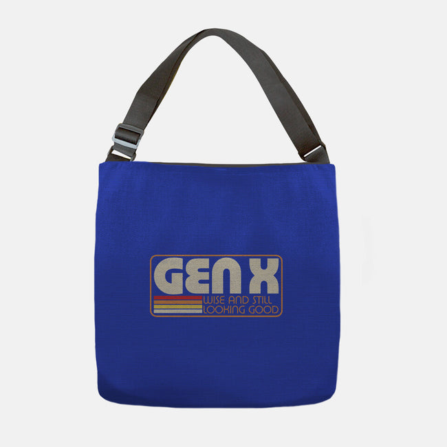 Gen X Vintage Quote-None-Adjustable Tote-Bag-Studio Mootant