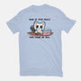 They Have Not Found Me Well-Womens-Fitted-Tee-TechraNova