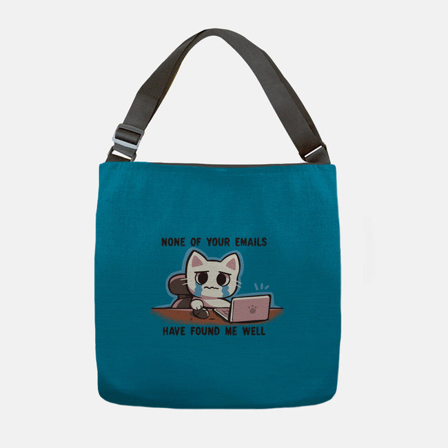 They Have Not Found Me Well-None-Adjustable Tote-Bag-TechraNova