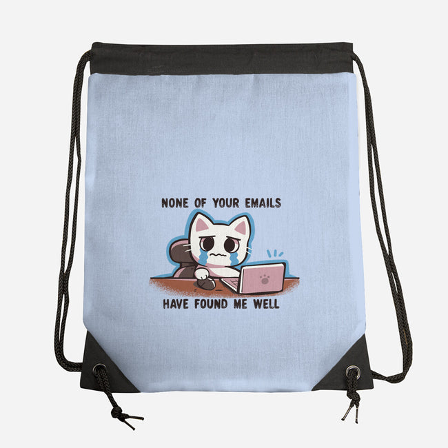 They Have Not Found Me Well-None-Drawstring-Bag-TechraNova