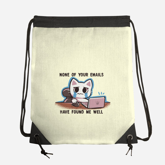 They Have Not Found Me Well-None-Drawstring-Bag-TechraNova