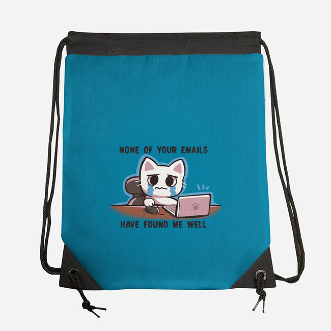 They Have Not Found Me Well-None-Drawstring-Bag-TechraNova