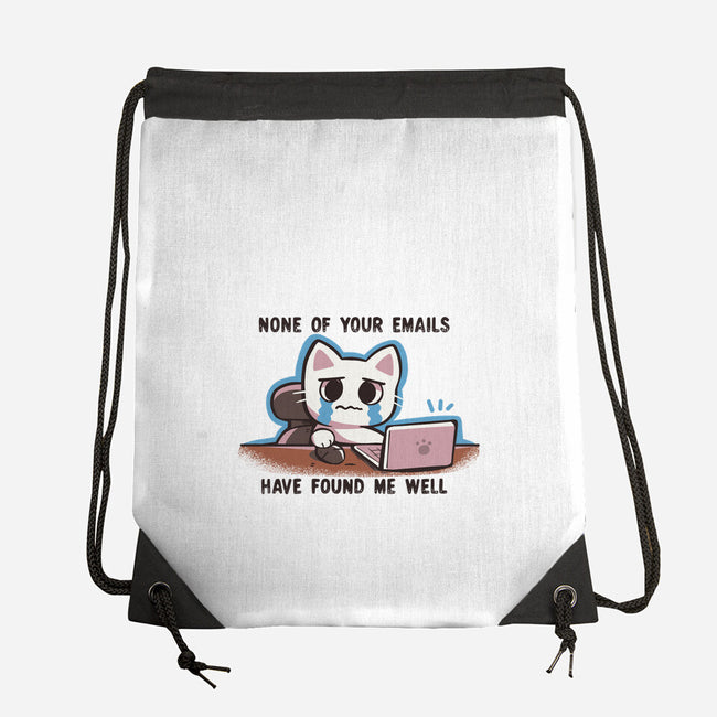 They Have Not Found Me Well-None-Drawstring-Bag-TechraNova