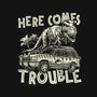 Here Comes Trouble-Unisex-Crew Neck-Sweatshirt-momma_gorilla