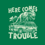 Here Comes Trouble-Unisex-Crew Neck-Sweatshirt-momma_gorilla