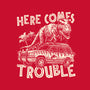 Here Comes Trouble-Unisex-Crew Neck-Sweatshirt-momma_gorilla